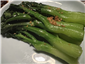 gai lan with garlic